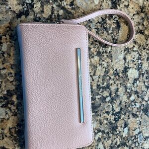 Steve Madden Pink Key & Card Holder